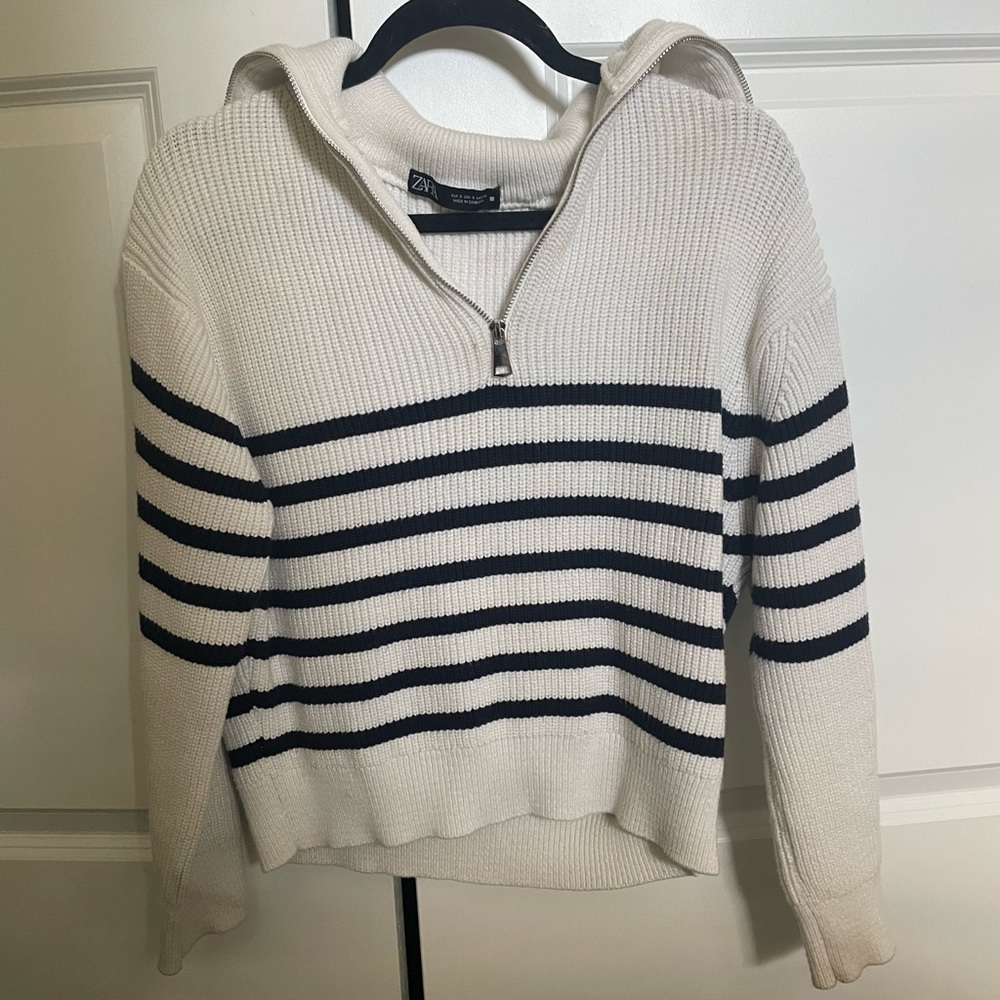 Zara striped sweater